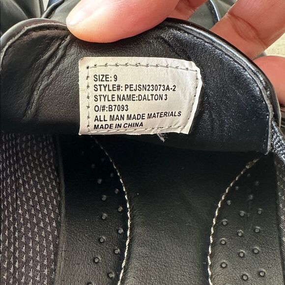 Perry Ellis Portfolio Ultrafoam Dalton 3 Shoes Black 9 EUC - Picture 6 of 6